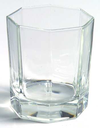 Octime Clear 5 Oz Flat Tumbler