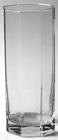 Octime Clear 8" Flower Vase