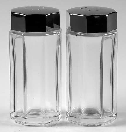 Octime Clear Shaker Set w/Metal Lids