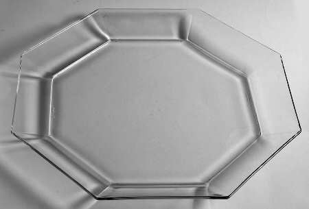 Octime Clear 13" Octagonal Serving Platter