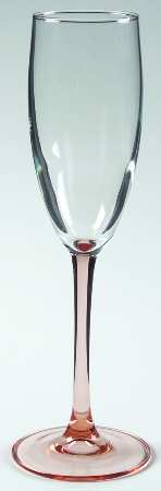 Rose Fluted Champagne by Cristal D'Arques - Durand