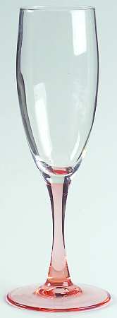 Rose Fluted Champagne by Cristal D'Arques - Durand