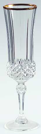 Valencay Gold Fluted Champagne