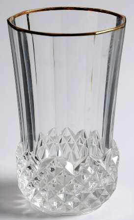 Valencay Gold 12 Oz Flat Tumbler