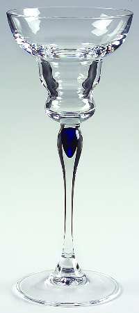 Venise Saphir Single Light Candlestick
