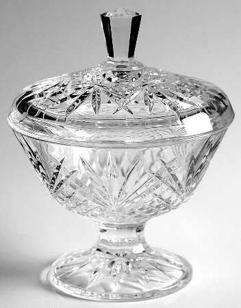 Villemont Footed Candy Dish & Lid