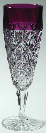 Regency Ruby Fluted Champagne