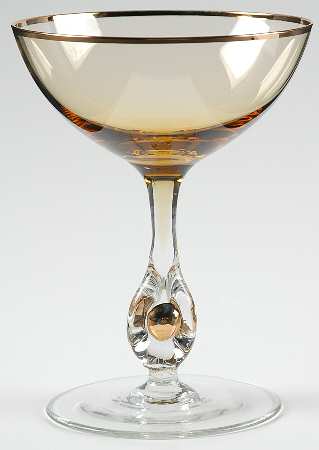 Atlas Amber Champagne/Tall Sherbet