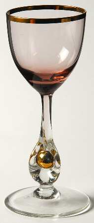 Atlas Pink Wine Glass