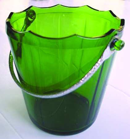 3400 Green (Dark Emerald Green) 3400/851 Ice Bucket with Handle