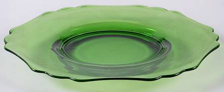 3400 Green (Dark Emerald Green) 3400 Square Salad Plate