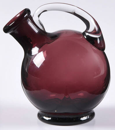 3400 Amethyst Shape 3400 2 Oz Oil Cruet No Stopper