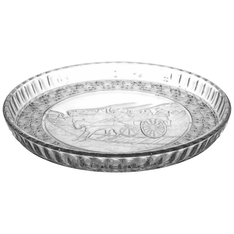 Currier and Ives Service Tray