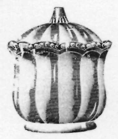 Colonial Child's Sugar Bowl & Lid