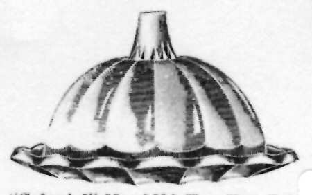 Colonial Child's Round Butter & Lid