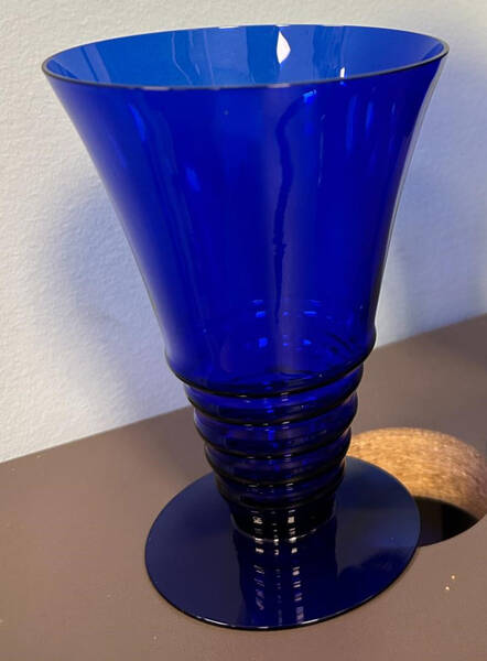 3077 Ritz Blue 10 Oz Footed Tumbler