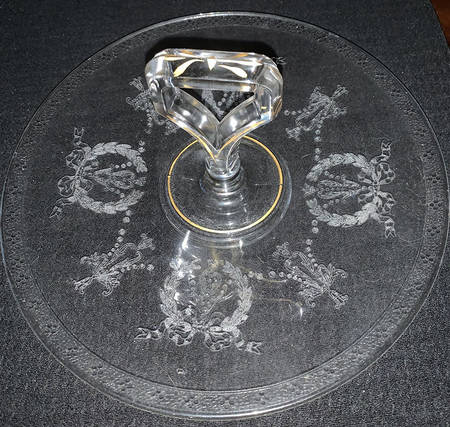 Wedgewood Center Handle Tray