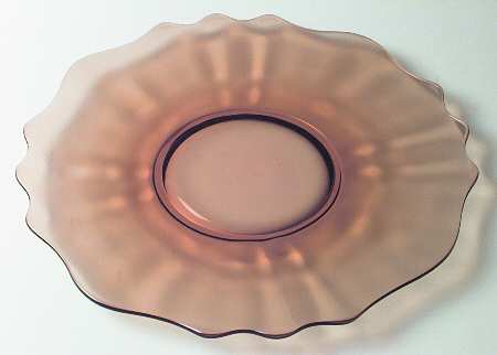 Newport Amber Medium Torte Plate