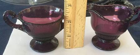 Gadroon Amethyst Individual Open Sugar (Shape 3500)