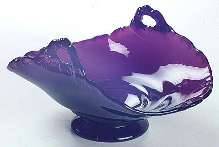 Gadroon Amethyst 7" 2 Handled Basket by Cambridge