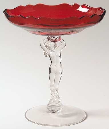 Nude Stems-All Colors & Variations (7" X 6") Carmen Cupped Compote