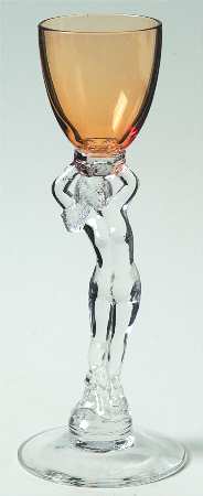 Nude Stems-All Colors & Variations Amber Brandy Glass