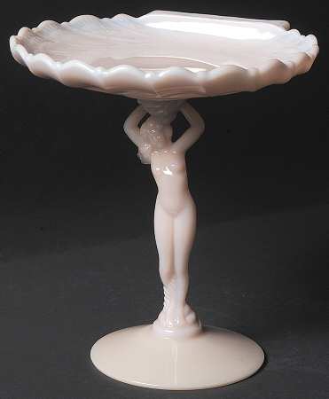 Nude Stems-All Colors & Variations Crown Tuscan (7" X 7") Shell Compote