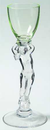 Nude Stems-All Colors & Variations Pistachio Brandy Glass