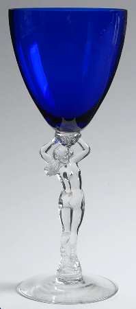 Nude Stems-All Colors & Variations Royal Blue Water Goblet