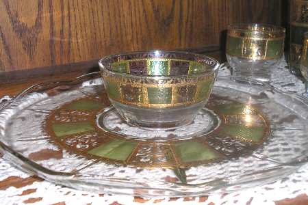 Prado Green Chip & Dip Set