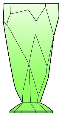 Ruba Rombic Jade Green by Consolidated
