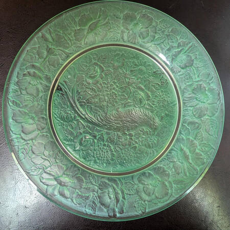 Martele' Green (Jade) Luncheon Plate