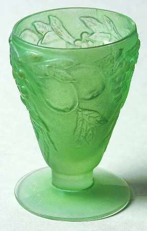 Martele' Green (Jade) Juice Glass