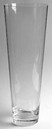 Random Cut 17" Flower Vase