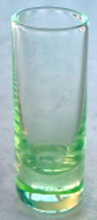 Harlequin Pistachio Whiskey Glass