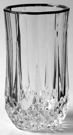Longchamp Platinum 12 Oz Flat Tumbler