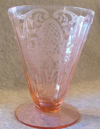 Etch 740 Pink (Stem 3050) 10 Oz Footed Tumbler