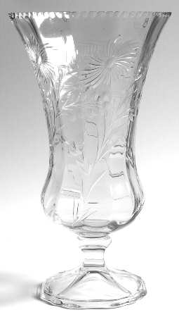 Cut 560 (Stem #3035) 11" Footed Vase