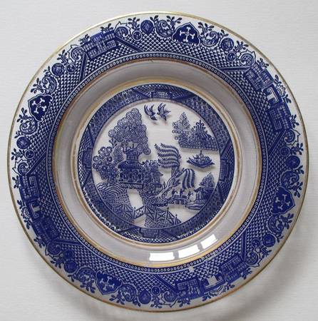 Willow Blue Bread & Butter Plate