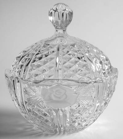 Dorsette Oval Candy Dish with Lid