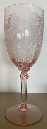 Gloria Pink (Stem 3135) Water Goblet