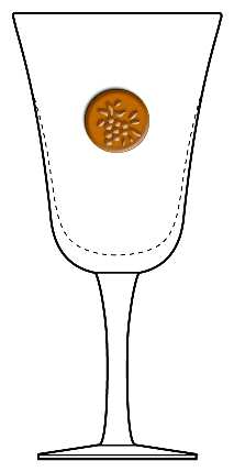Grape Medallion Amber