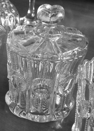 Columbia Sugar Bowl & Lid