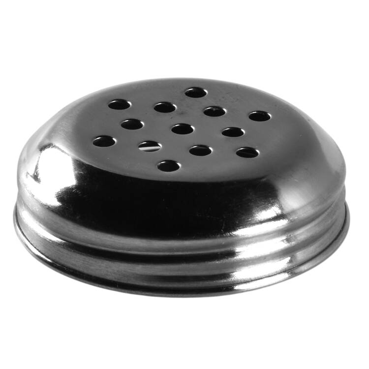 Portico Stamped Metal Top Cheese Shaker