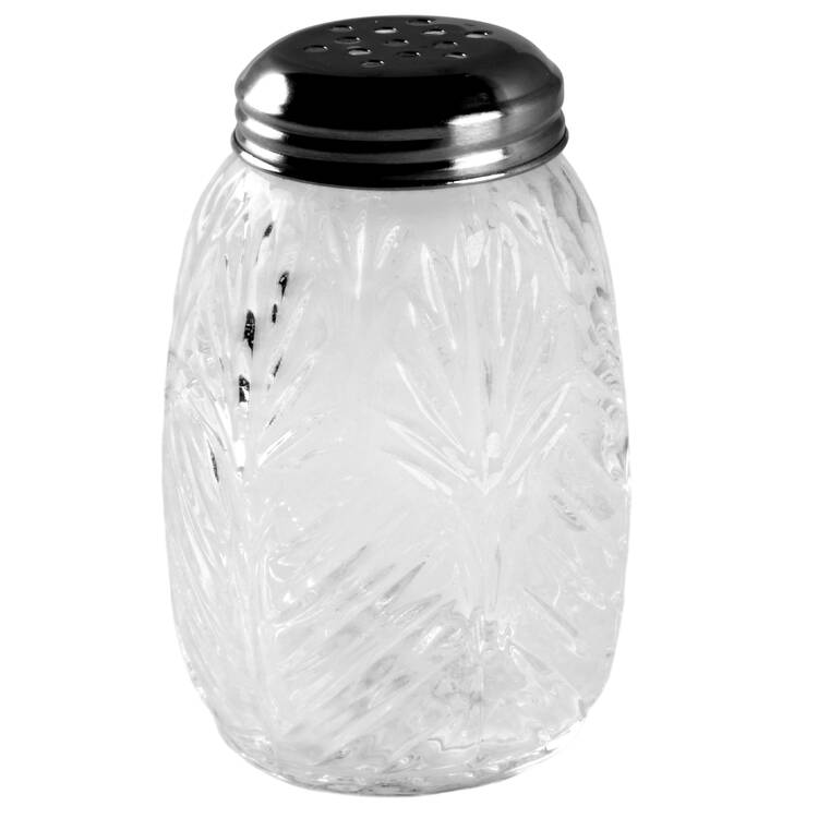 Portico Stamped Metal Top Cheese Shaker