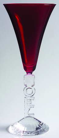 Noel (Red Or Green Bowl) Water Goblet