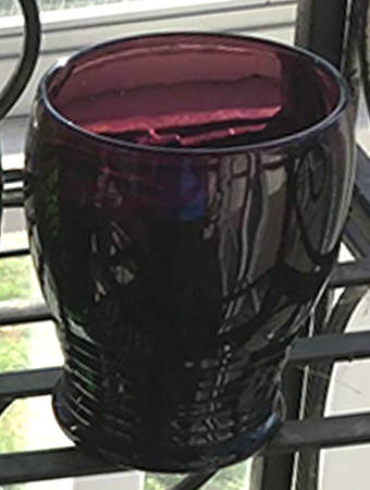 Tally Ho Amethyst (Stem 1402) 5 Oz Flat Tumbler