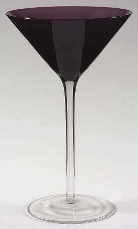 C1X1 Amethyst Martini Glass