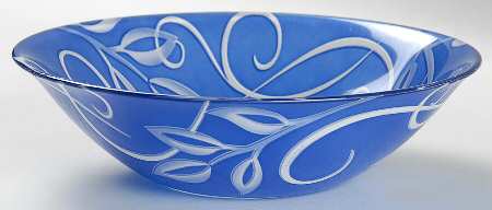 Plenitude Blue Cereal Bowl