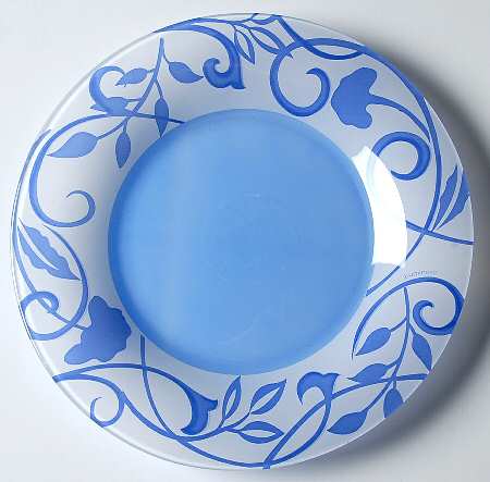 Plenitude Blue Salad Plate
